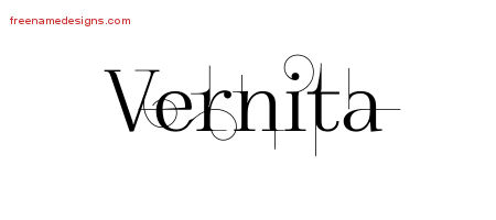 Decorated Name Tattoo Designs Vernita Free