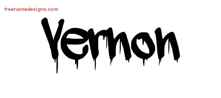 Graffiti Name Tattoo Designs Vernon Free