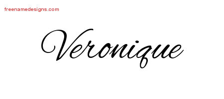 Cursive Name Tattoo Designs Veronique Download Free