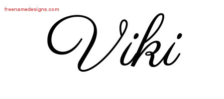 Classic Name Tattoo Designs Viki Graphic Download