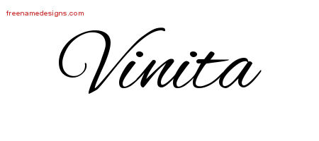 Cursive Name Tattoo Designs Vinita Download Free