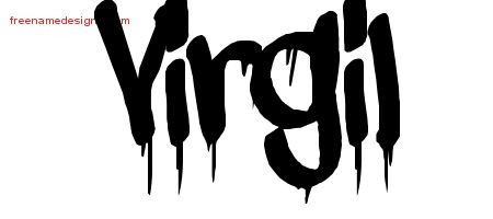 Graffiti Name Tattoo Designs Virgil Free