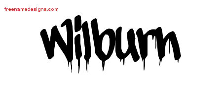 Graffiti Name Tattoo Designs Wilburn Free