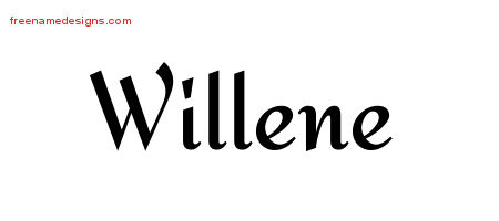 Calligraphic Stylish Name Tattoo Designs Willene Download Free