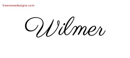 Classic Name Tattoo Designs Wilmer Printable