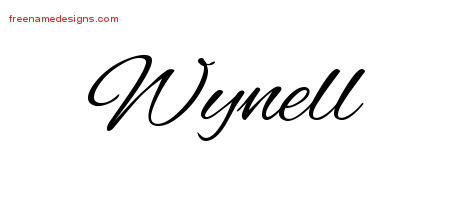 Cursive Name Tattoo Designs Wynell Download Free