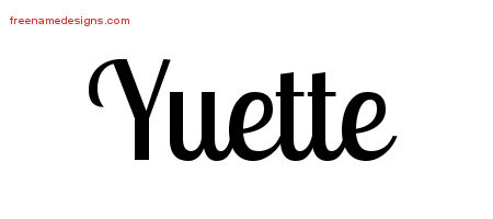 Handwritten Name Tattoo Designs Yuette Free Download