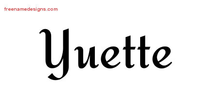 Calligraphic Stylish Name Tattoo Designs Yuette Download Free