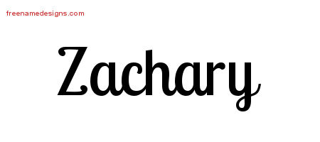 zachary – Free Name Designs