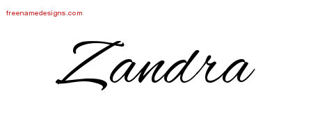 Cursive Name Tattoo Designs Zandra Download Free