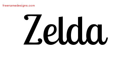 Handwritten Name Tattoo Designs Zelda Free Download