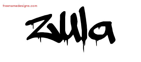 Graffiti Name Tattoo Designs Zula Free Lettering